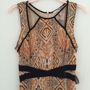NWT Empress Tribal Tiger Maxi Dress