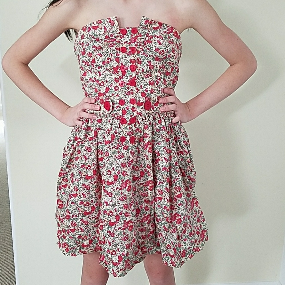 Jill Stuart strapless dress