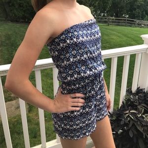 H&M tribal print romper