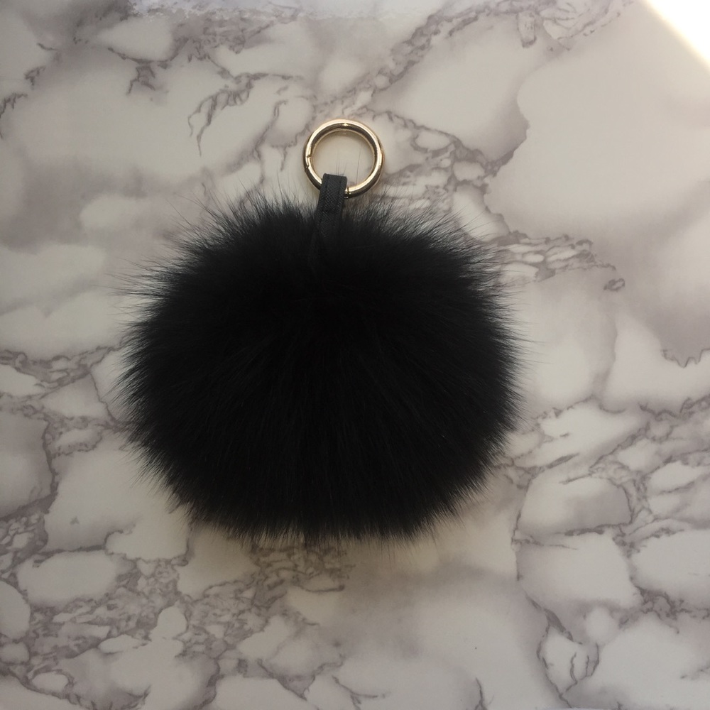 Pom Pom Bag Charm - Picture 2 of 2