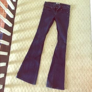 Free People tulip fit and flare skinny jeans