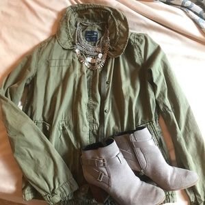 ARMY GREEN FALL JACKET