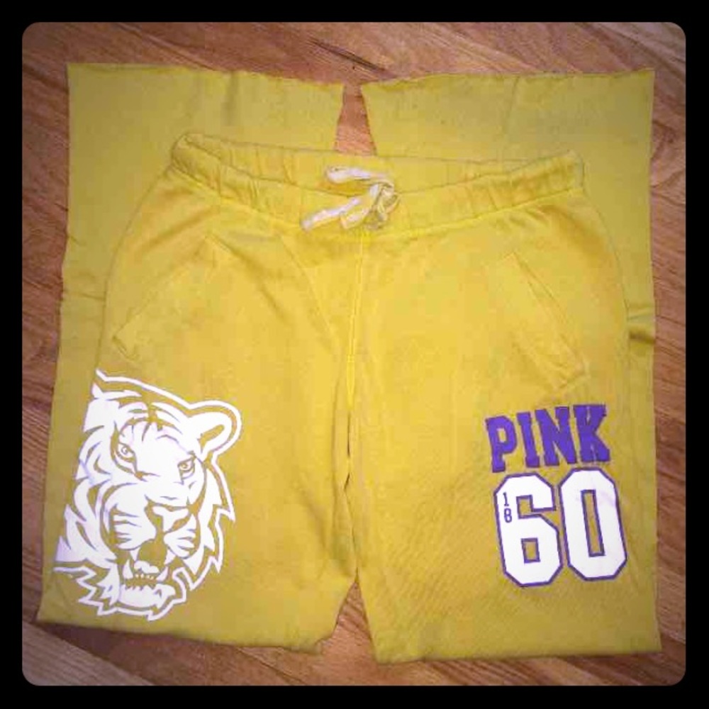 VS PINK LSU Tigers Boyfriend Sweatpants