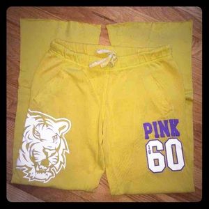 VS PINK LSU Tigers Boyfriend Sweatpants