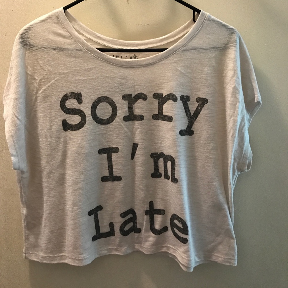 Xs relaxed cropped t-shirt
