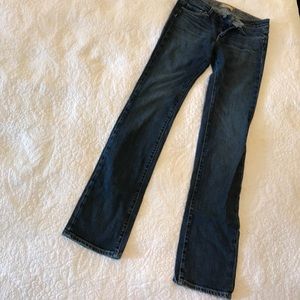 Paige denim straight leg medium wash jeans 29