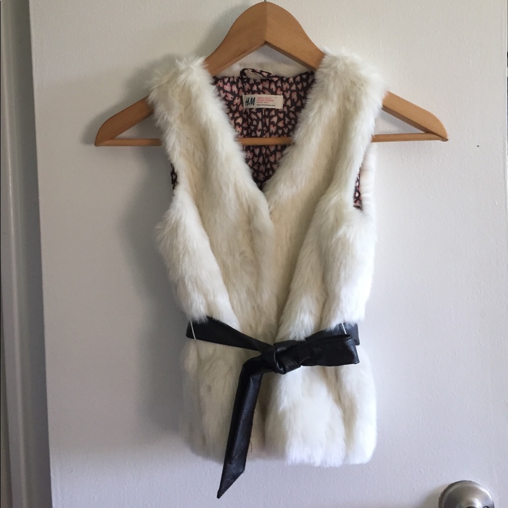 Faux Fur Kids Vest