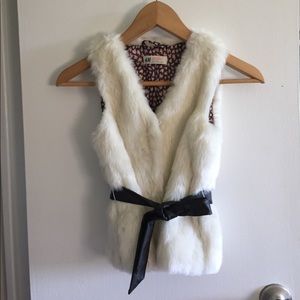 Faux Fur Kids Vest