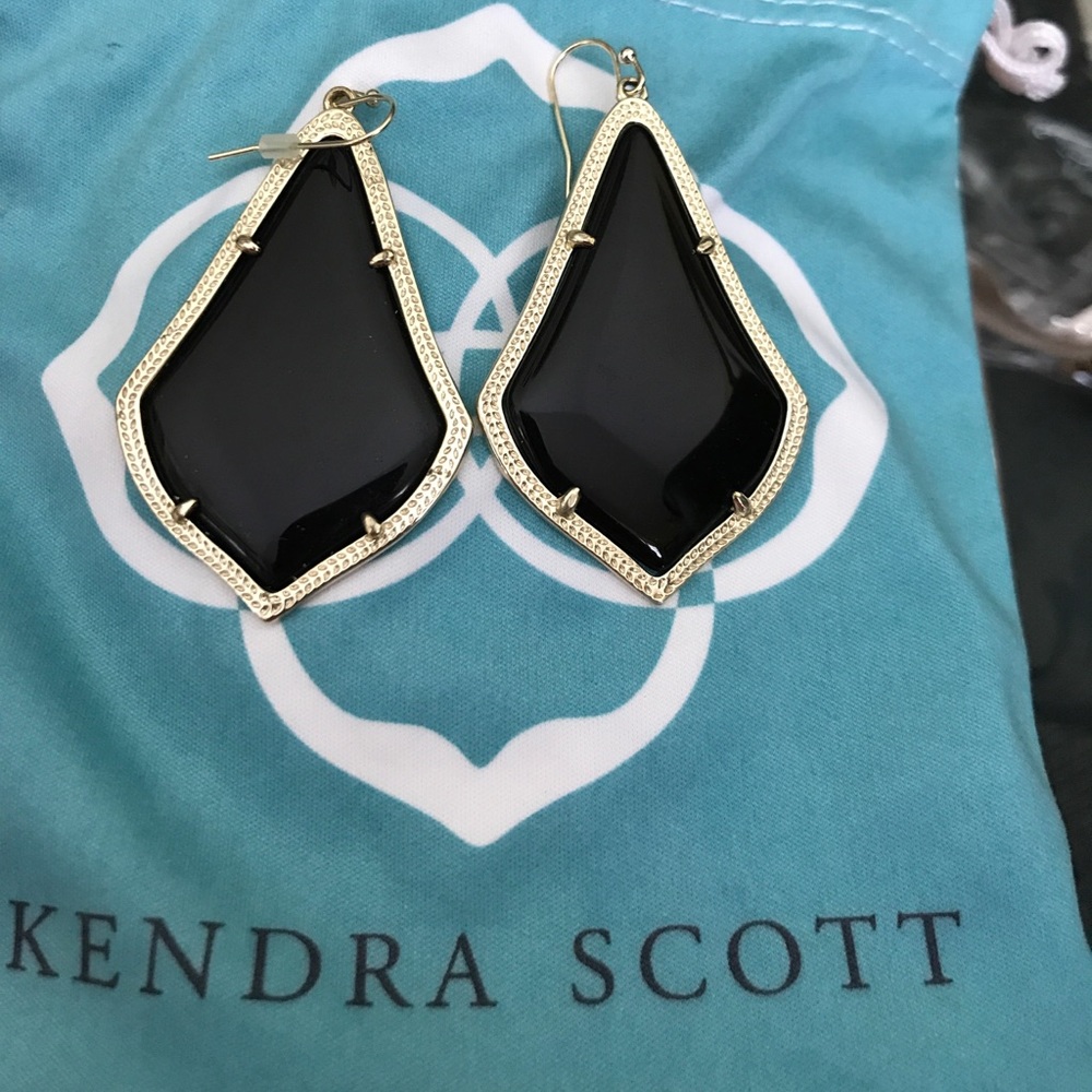 Black Alexandra Kendra Scott earrings