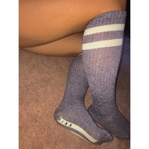 Turquoise Knee High Socks