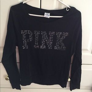 Victoria's Secret "pink" black shirt!