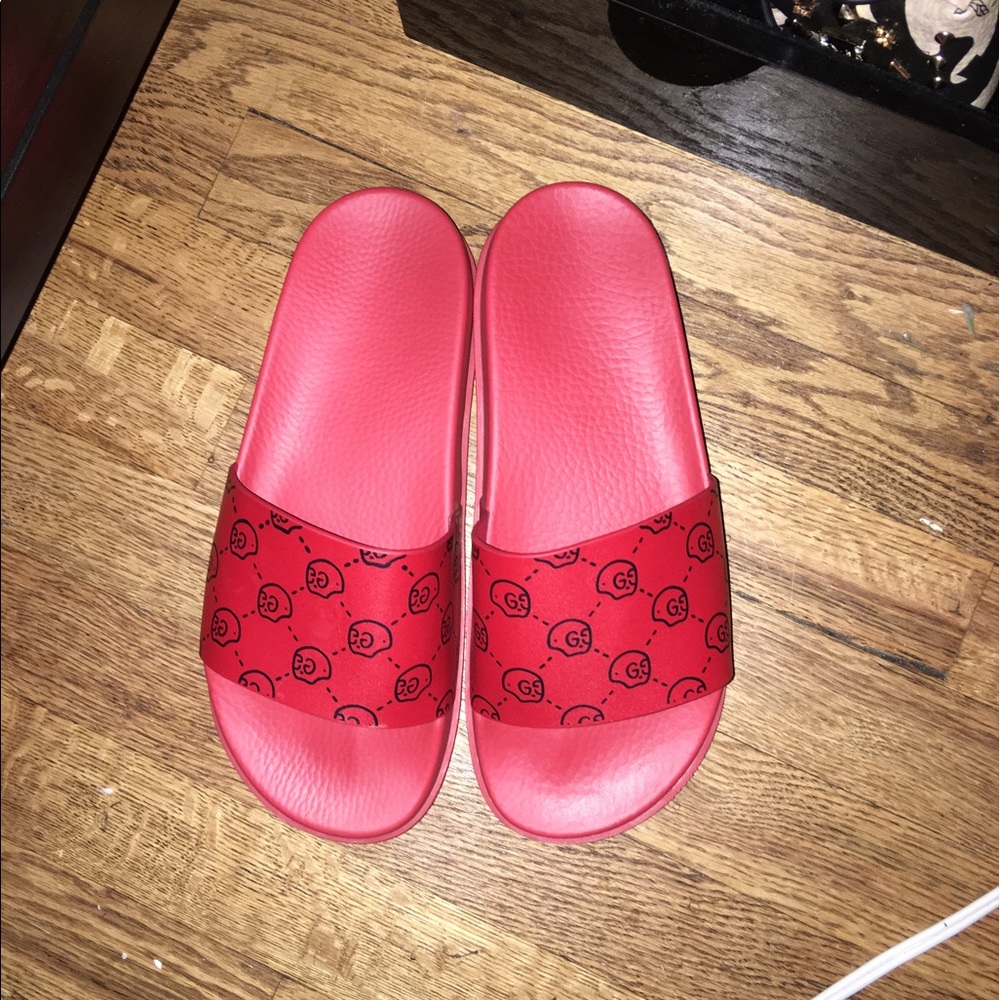 Gucci Ghost Flip Flops sz 43