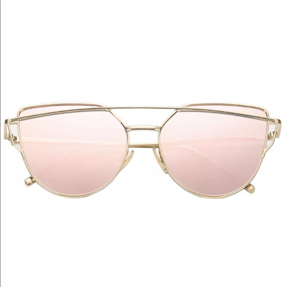 *SOLD OUT* Pink Metal Frame Mirror - Picture 2 of 2