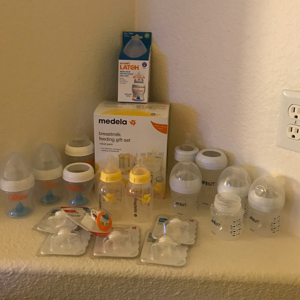 Any bottles and pacifiers