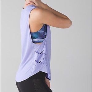 Gorgeous Lavender Lululemon Workout Tank Top