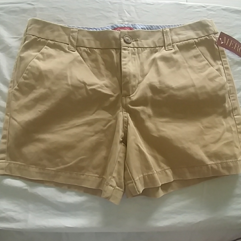 NWT Merona Chino Short Bonjour Brown