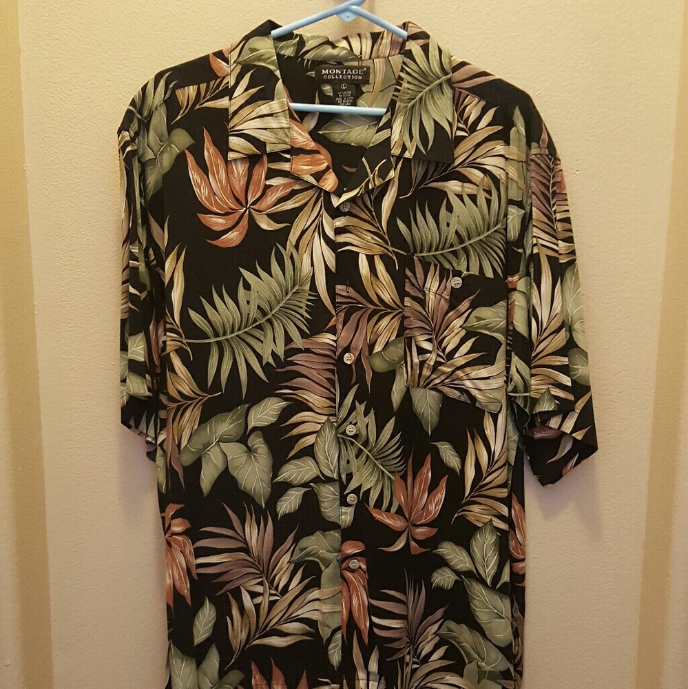 Hawaiian Print Shirt