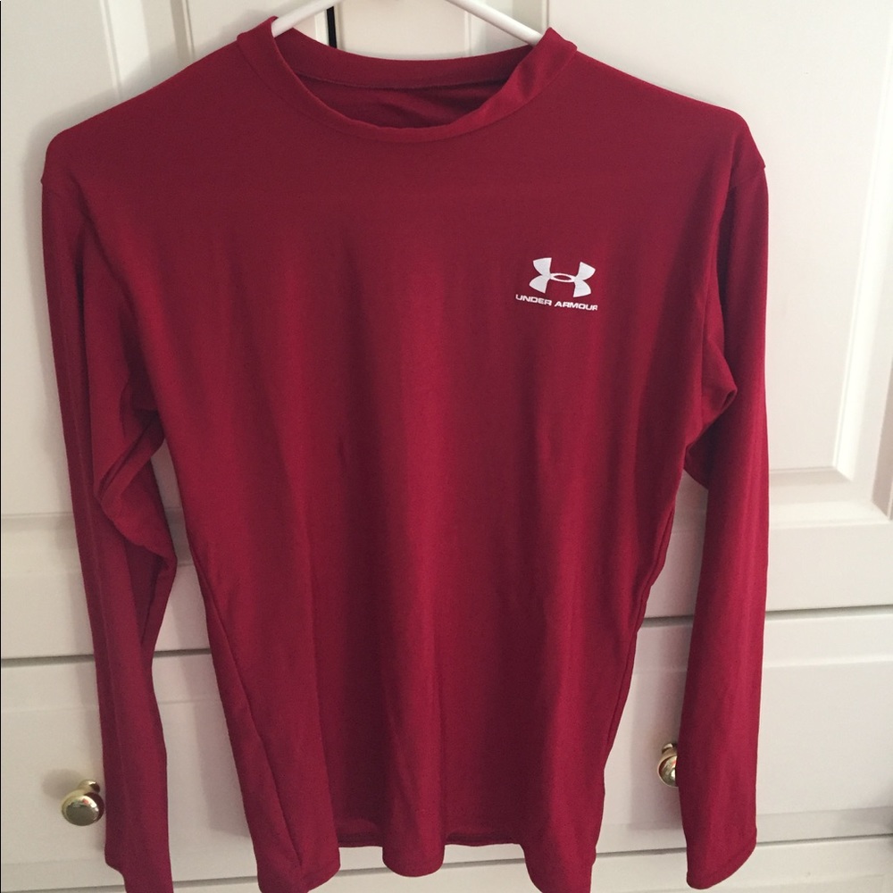 Red under armor compression shirt!