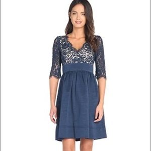 👗✨Eliza J Navy Party Dress Like New!