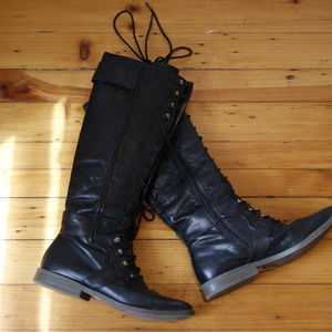 SOLD Calvin Klein knee-hi boots "Claudia"