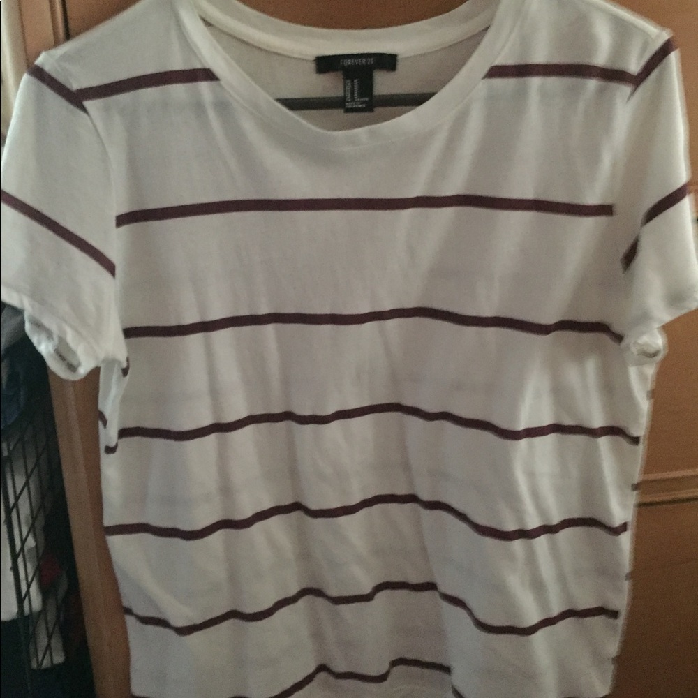 Forever 21 striped tshirt