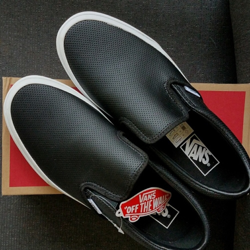 NEW Leather Vans
