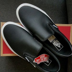 NEW Leather Vans