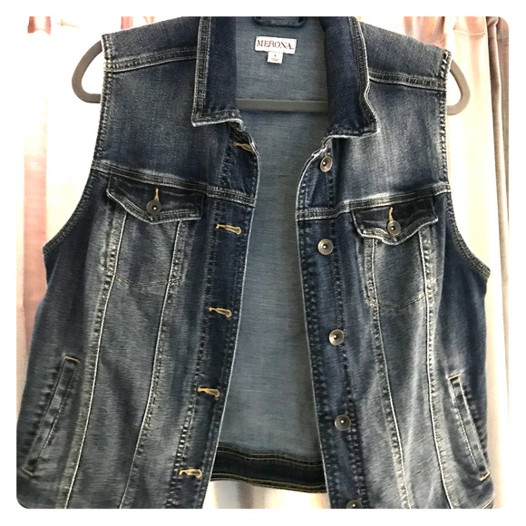 Merona Jackets & Blazers - Denim vest