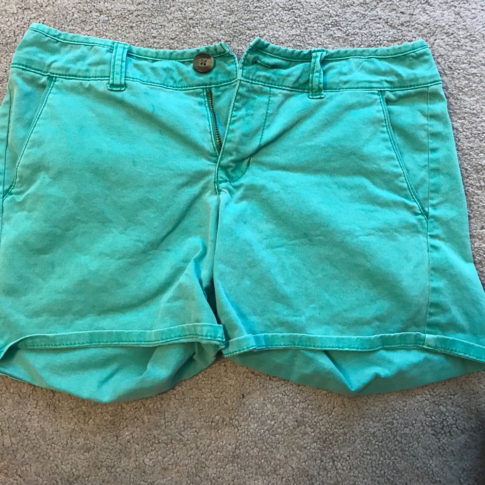 American Eagle Turquoise shorts