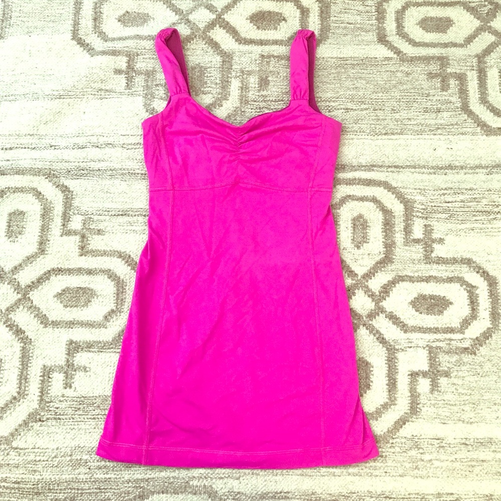 Lululemon Ballet-Inspired Tank in Hot Pink