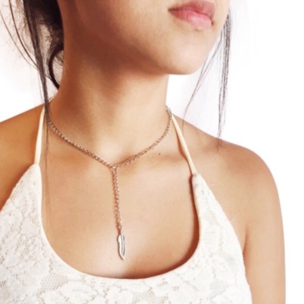 🔥LAST ONE Feather Necklace/Choker✨