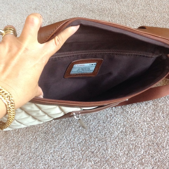 Knomo ipad quilted  crossbody bag - Picture 5 of 8