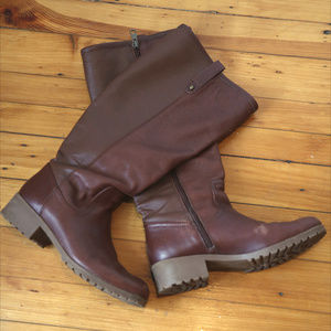 SOLD Knee-hi Leather Riding boots "Nellie"