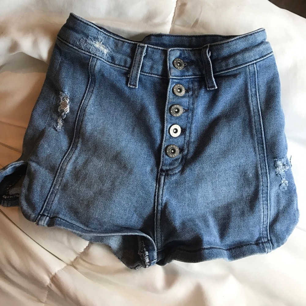 CARMAR denim high waisted shorts