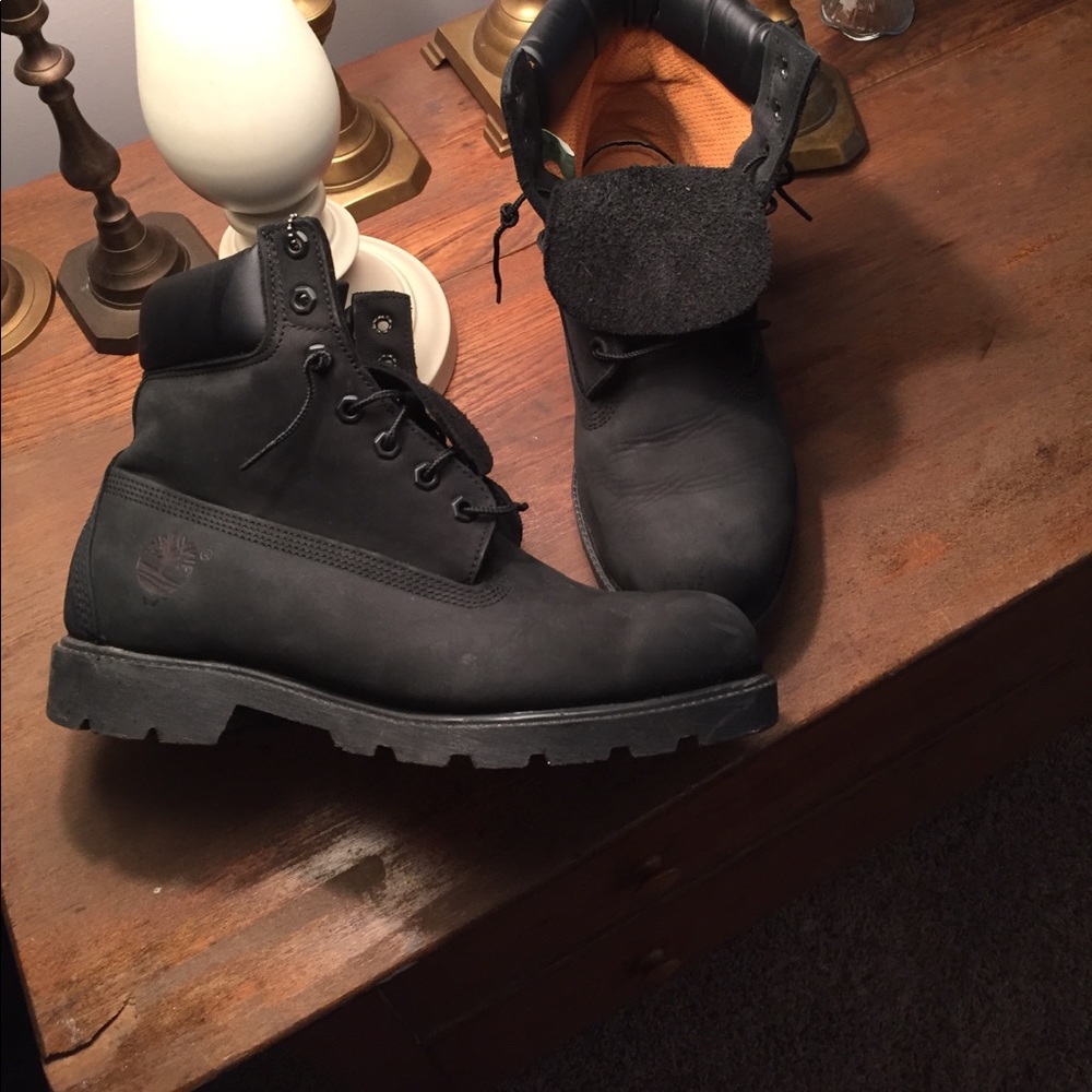 Timberlands 9.5 black