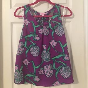 🚫SOLD🚫Lilly Pulitzer Full of Posies Top