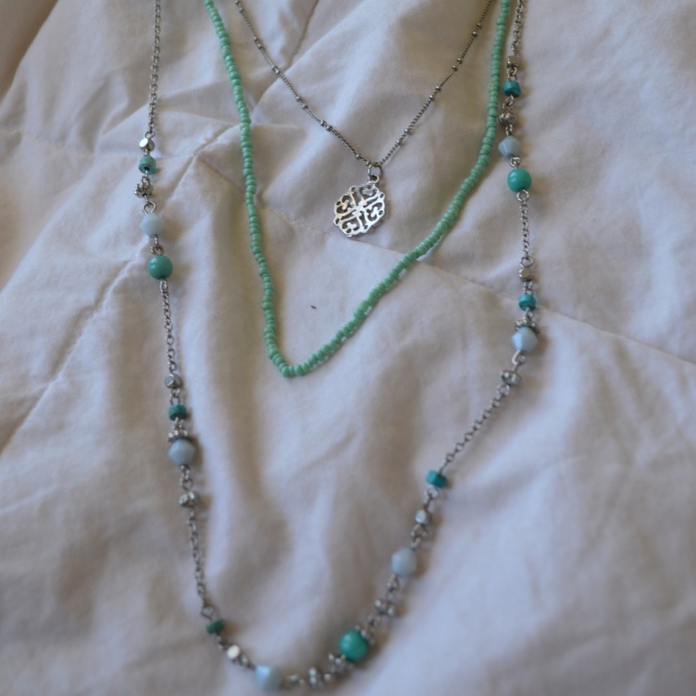 American Eagle Turquoise Layered Necklace