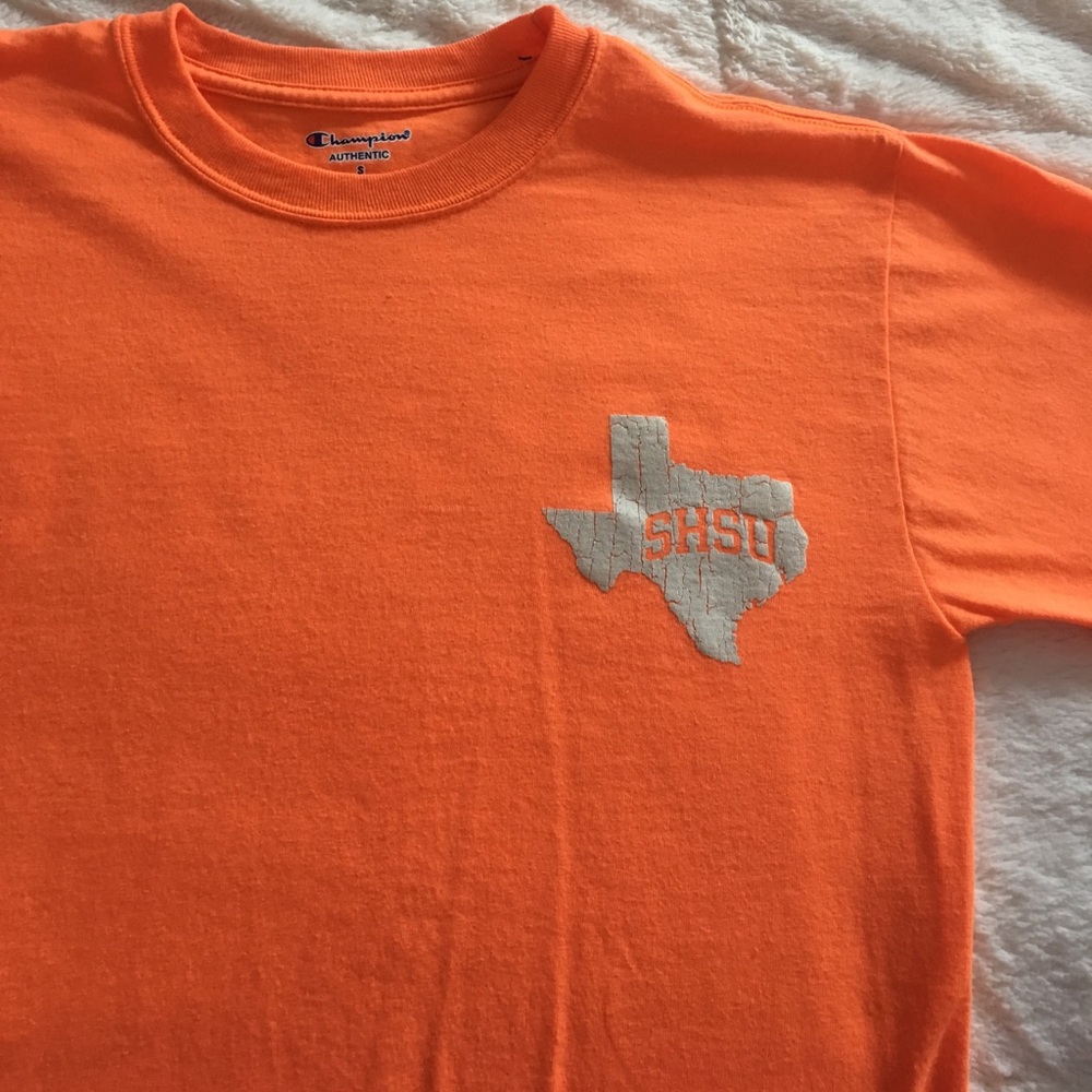 SAM HOUSTON orange t-shirt