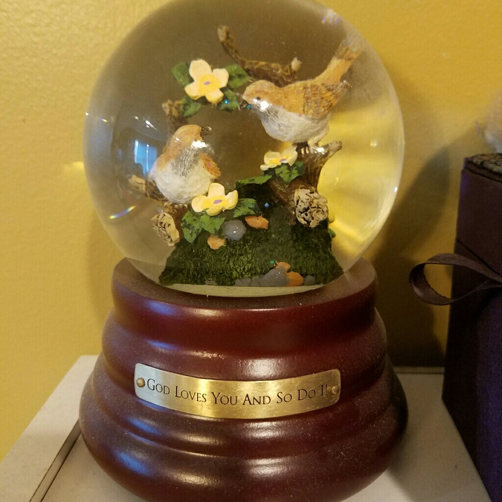 Snowglobe/music box