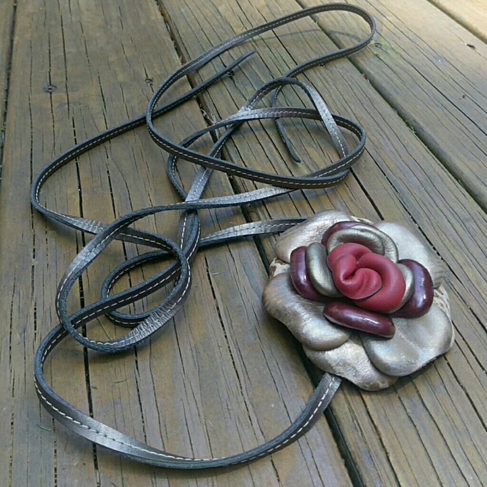 NORA LOZA authentic Colombian leather belt
