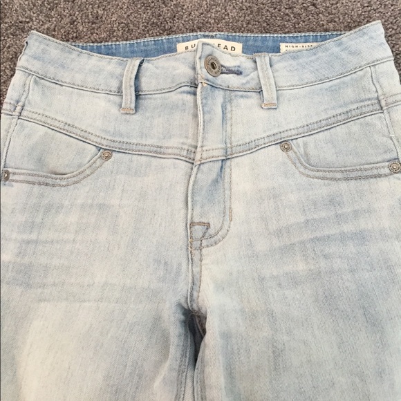 High waisted light wash jeans - Picture 2 of 3