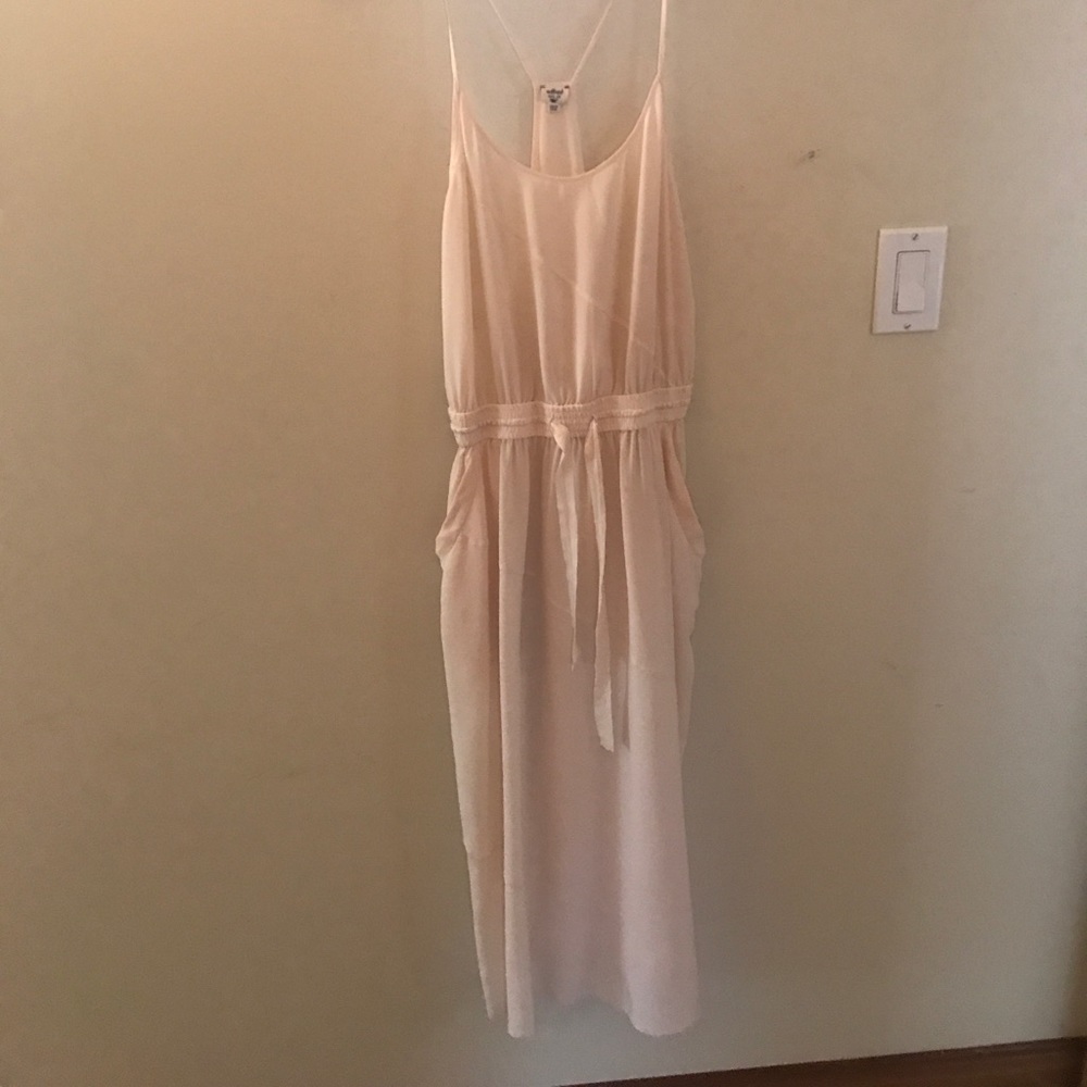 Wilfred 100% silk midi dress