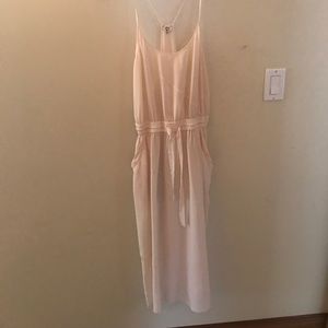 Wilfred 100% silk midi dress