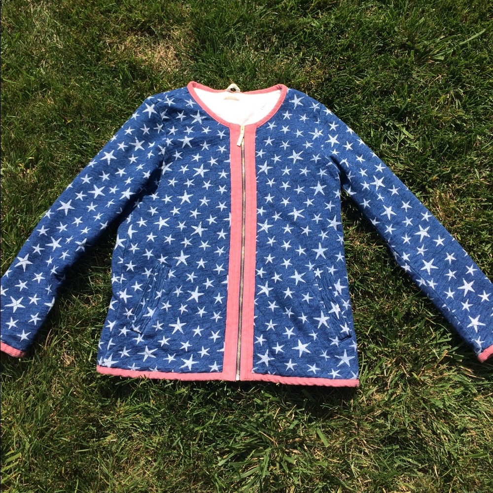 New without tags girls blue star blazer