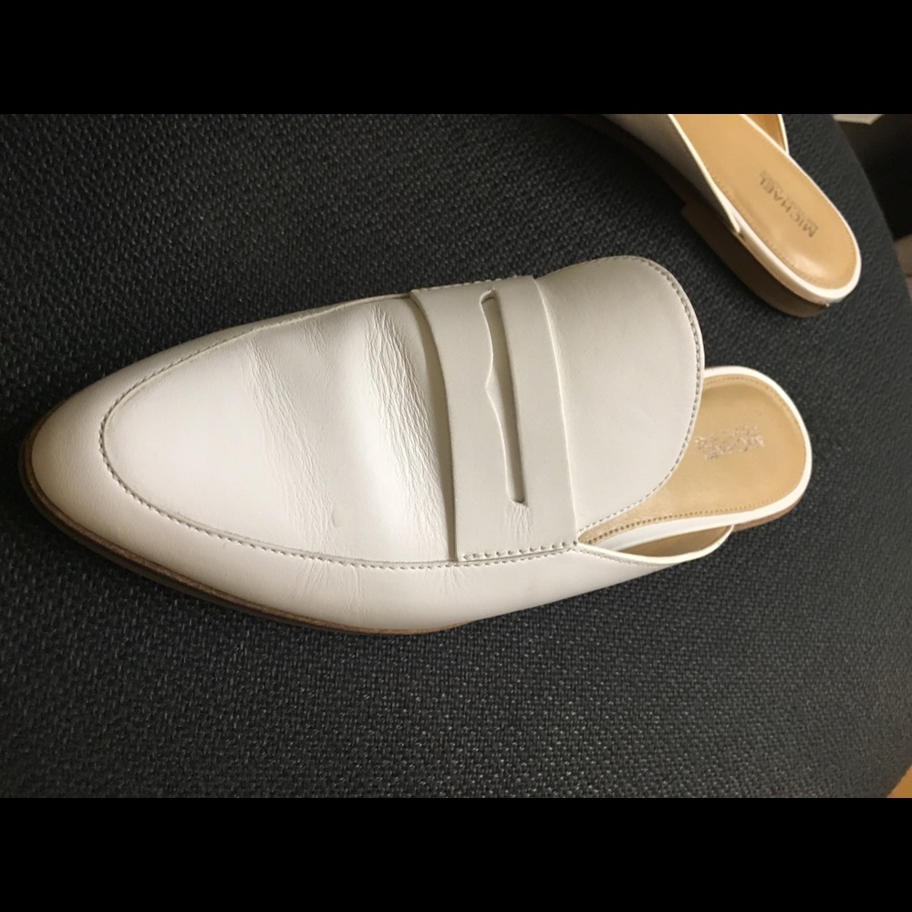 Michael Michael Kors white mule