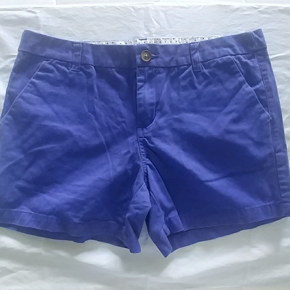 NWOT Merona Blue Chino Shorts