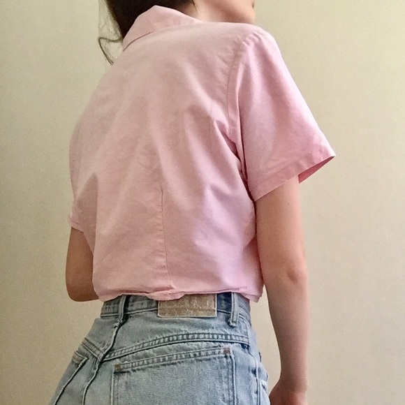 American Apparel Cropped button up - Picture 3 of 7