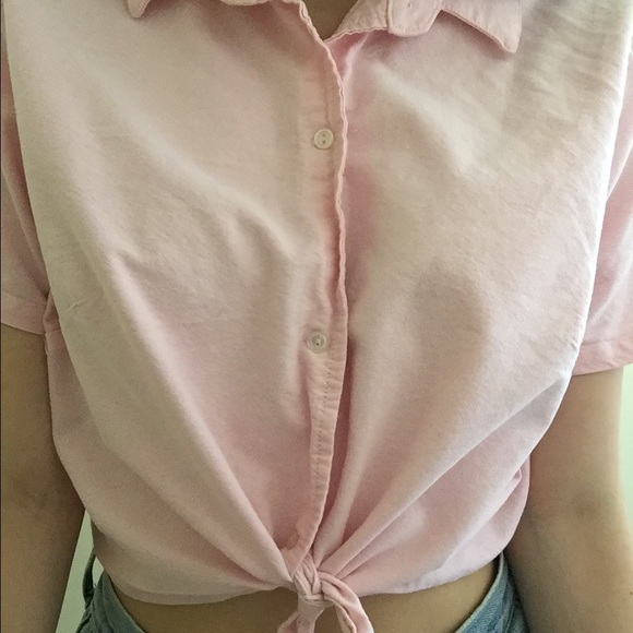 American Apparel Cropped button up - Picture 4 of 7
