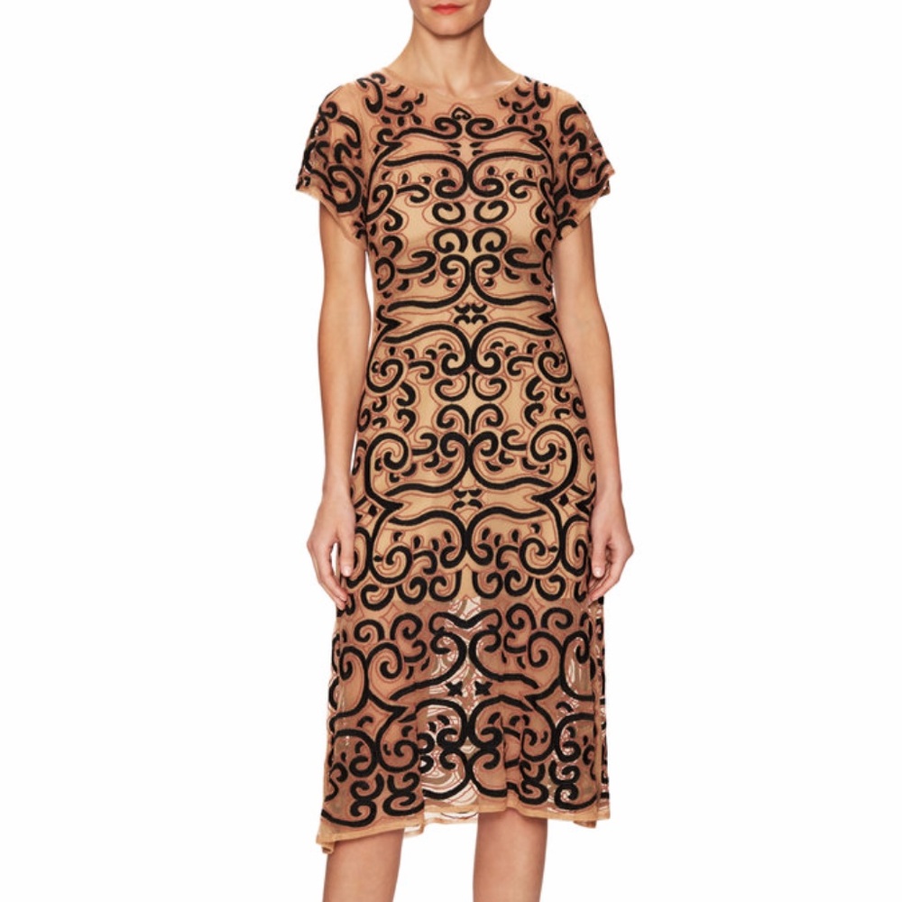 Antonina Embroidered Dress + Slip