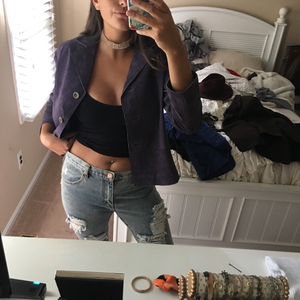 Suede jacket